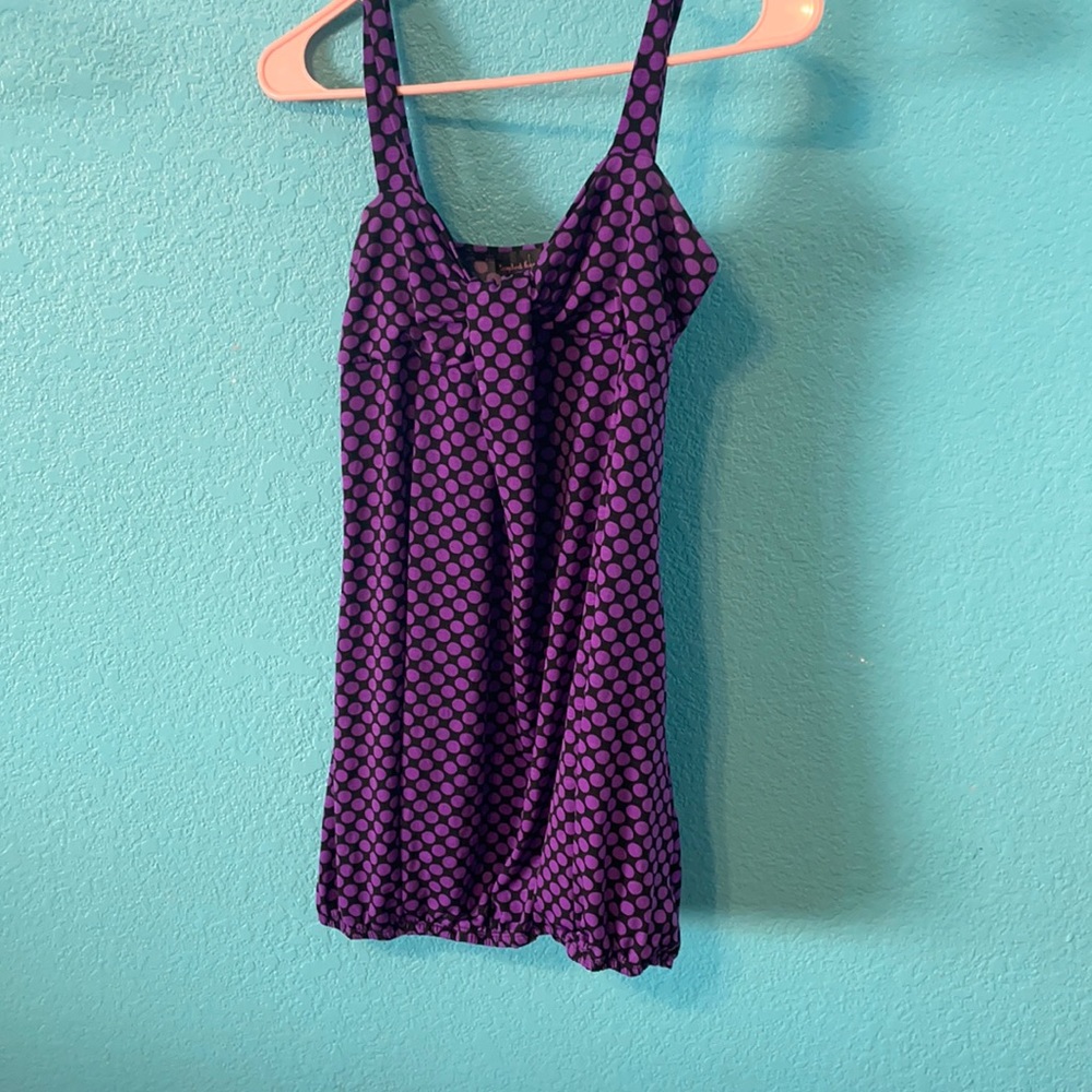 Purple and Black Shirt